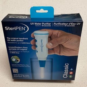 SteriPEN Classic UV Water Purifier.